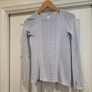 IVIVVA by Lululemon Girls cotton knit sweater